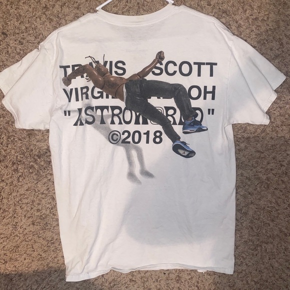 Off white Travis Scott tee - Picture 2 of 2